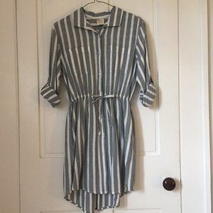 Women's Striped Casual Dress Japna Size Small